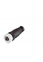99 0436 12 05 M12-A female cable connector